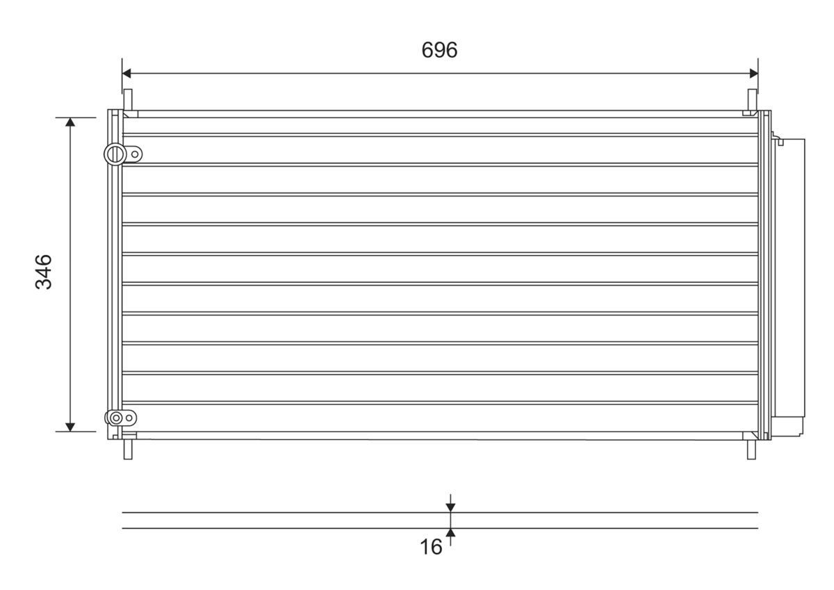 Kondensator, Klimaanlage
