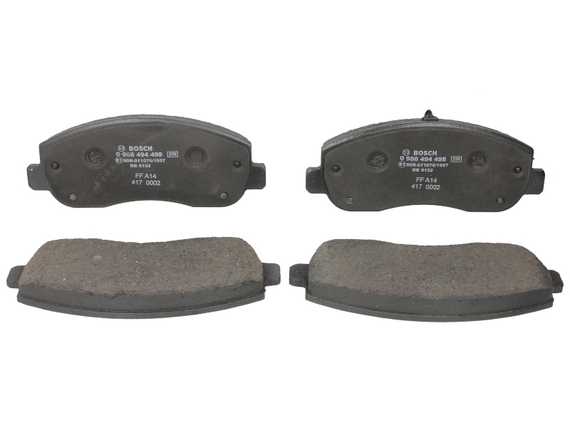 BOSCH Bremsbelagsatz Bremsbeläge 0 986 494 498
