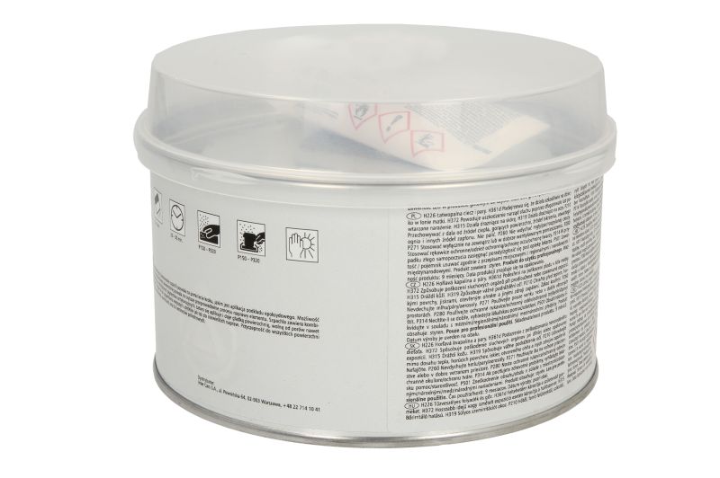 Profirs 0RS022 Anti Korrosions Füllspachtel Korrosionsschutz mit Härter weiss 1 Liter