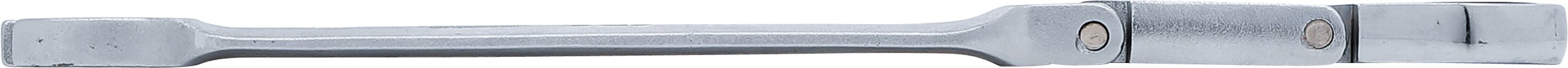 BGS Doppelgelenk-Ratschenring-Maulschlüssel | abwinkelbar | SW 16 mm