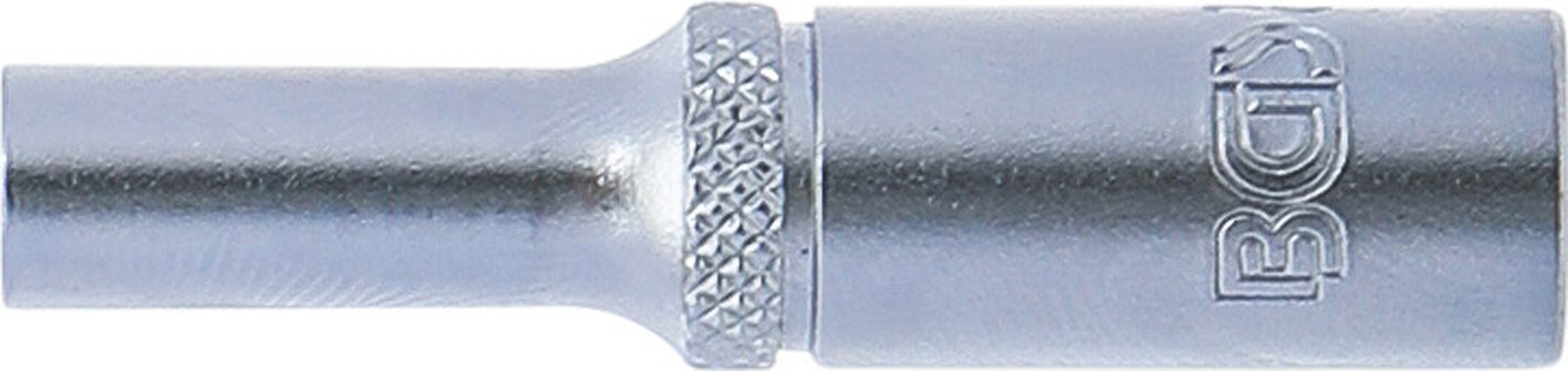 BGS Steckschlüssel-Einsatz Zwölfkant, tief | Antrieb Innenvierkant 6,3 mm (1/4") | SW 5 mm