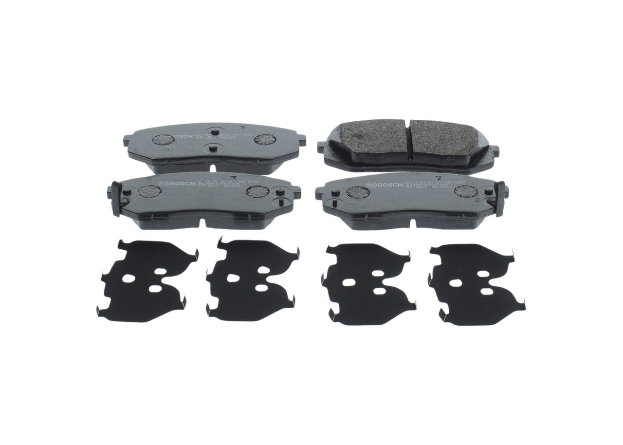 Bremsbelagsatz, Scheibenbremse