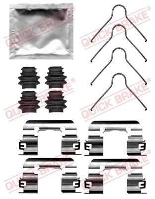 Zubehörsatz, Scheibenbremsbelag