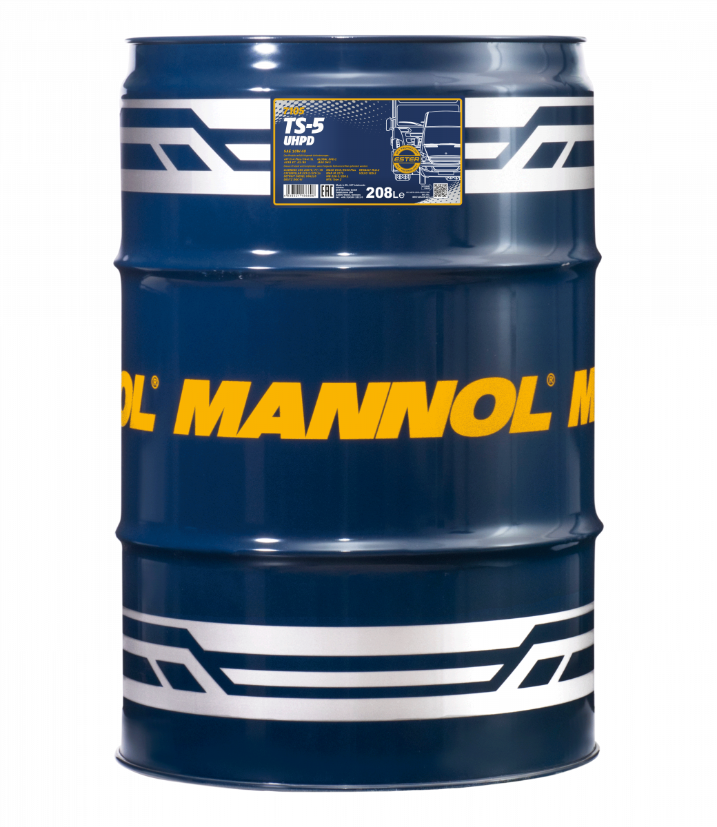 10W-40 Mannol 7105 TS-5 UHPD Motoröl 208 Liter