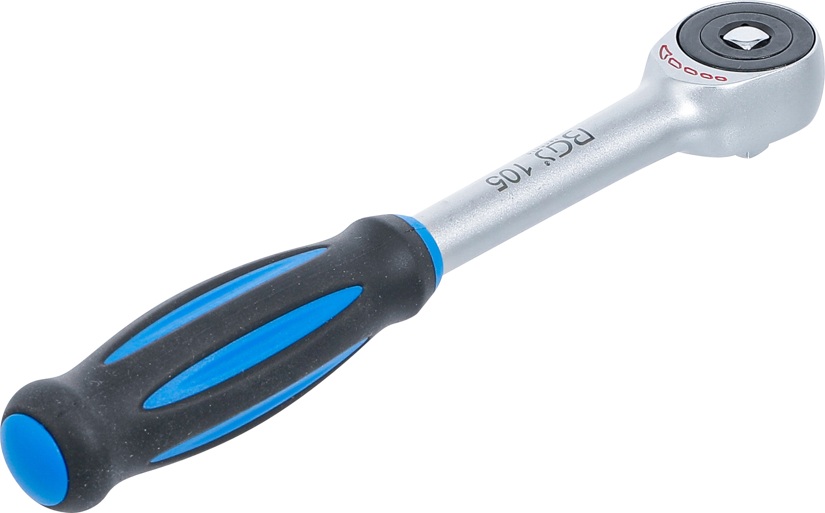 BGS Umschaltknarre mit Drehgriff | Abtrieb Außenvierkant 6,3 mm (1/4")