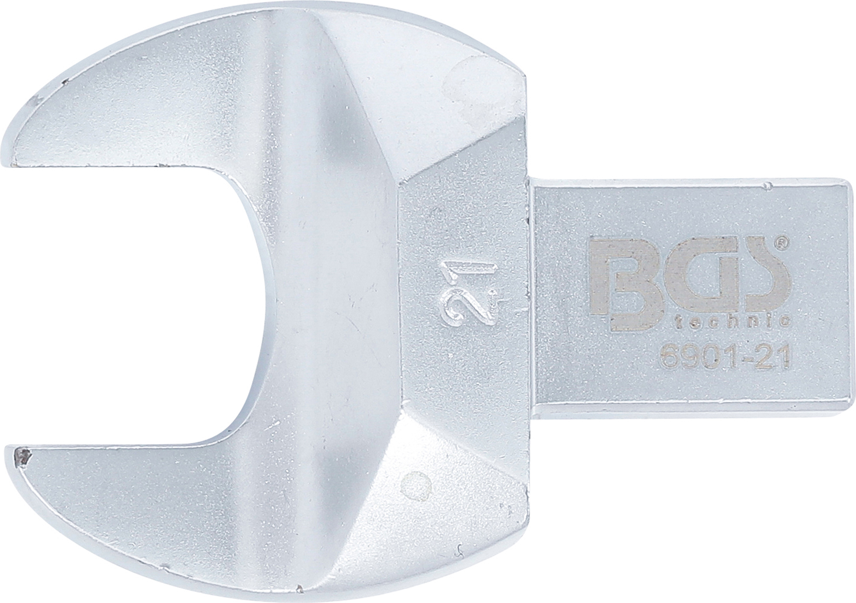 BGS Einsteck-Maulschlüssel | 21 mm | Aufnahme 14 x 18 mm BGS Einsteck-Maulschlüssel | 21 mm | Aufnahme 14 x 18 mm