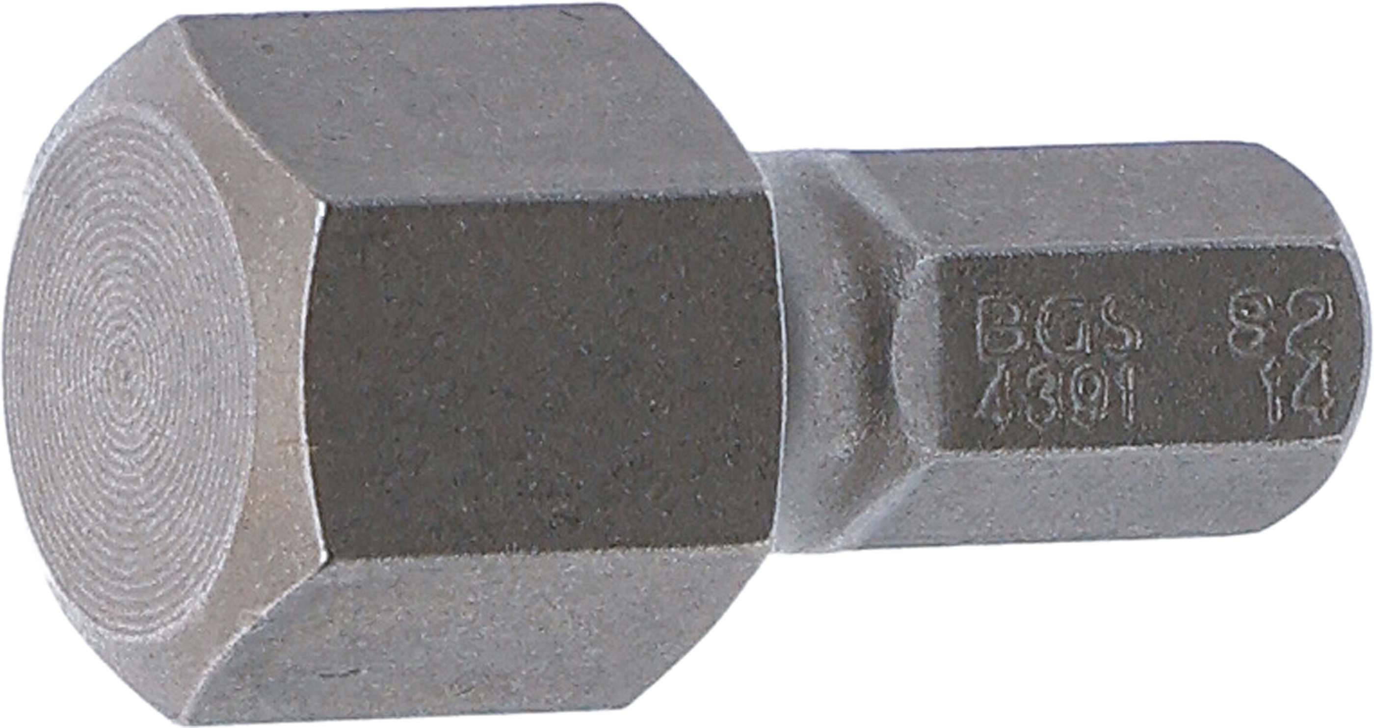 BGS Bit | Länge 30 mm | Antrieb Außensechskant 8 mm (5/16") | Innensechskant 14 mm
