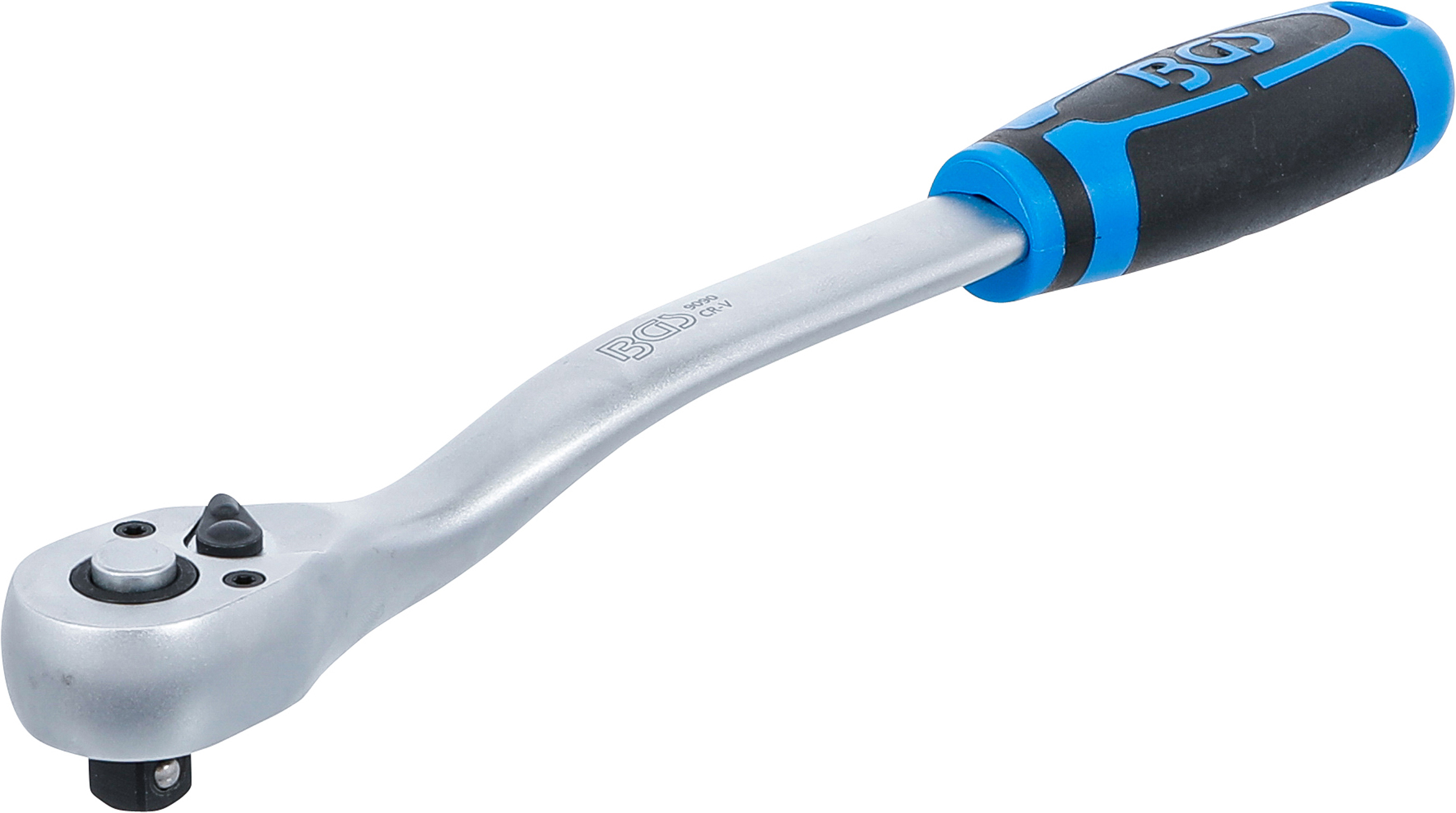 BGS Umschaltknarre | extra lang | Abtrieb Außenvierkant 10 mm (3/8") | 254 mm