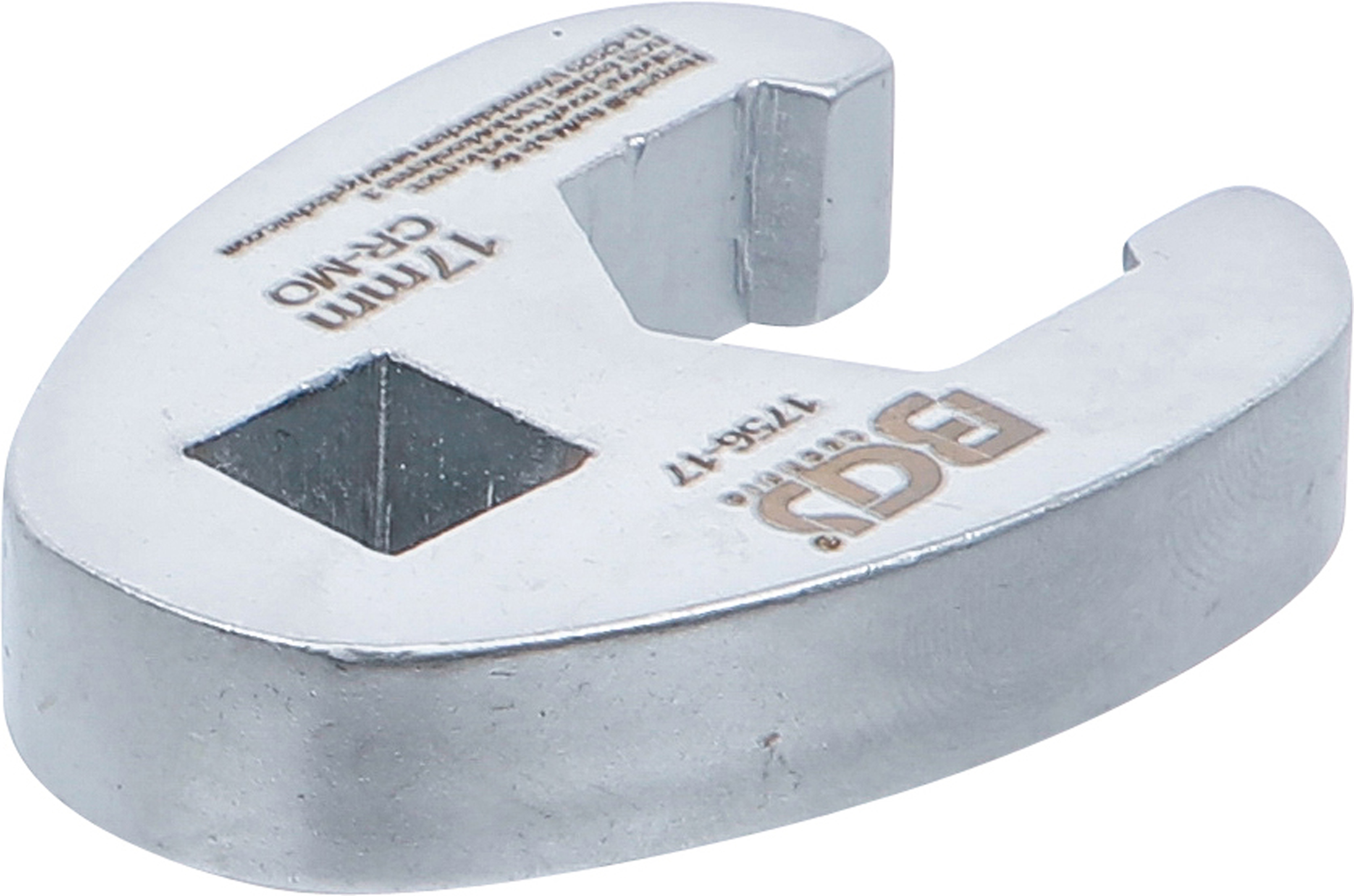 BGS Hahnenfußschlüssel | Antrieb Innenvierkant 10 mm (3/8") | SW 17 mm