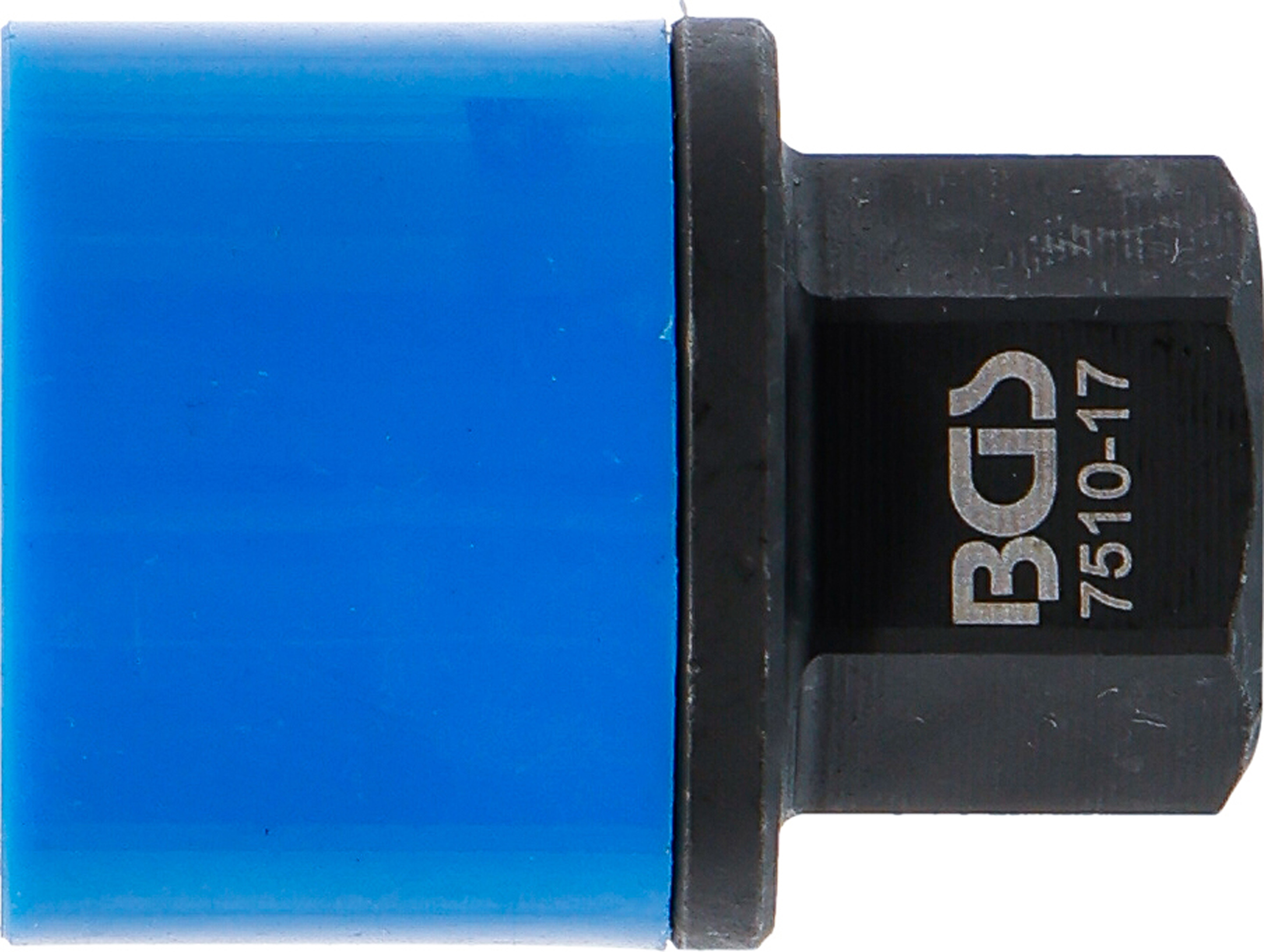 BGS Spiral-Profil-Steckschlüssel-Einsatz / Schraubenausdreher | Antrieb Außensechskant 17 mm | SW 17 mm