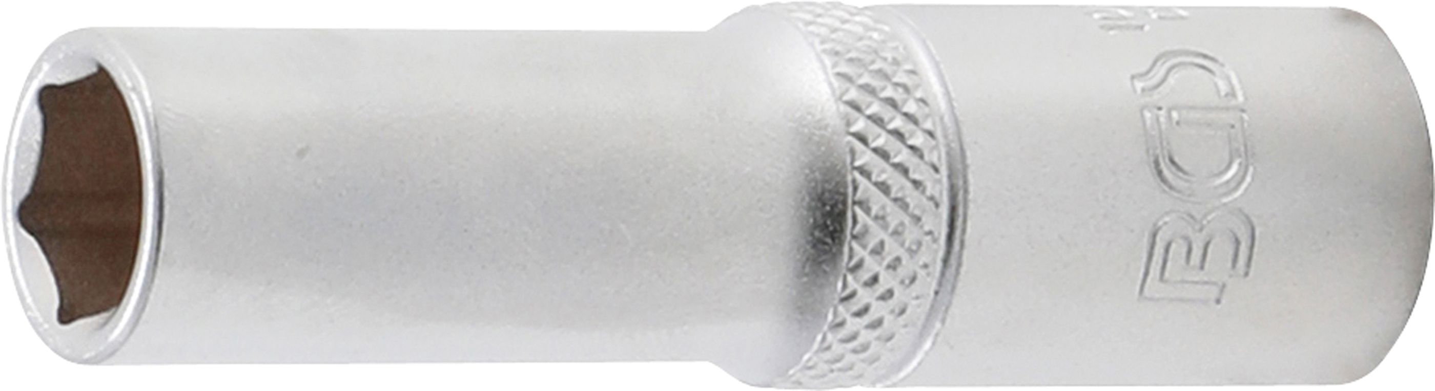 BGS Steckschlüssel-Einsatz Sechskant, tief | Antrieb Innenvierkant 10 mm (3/8") | SW 10 mm