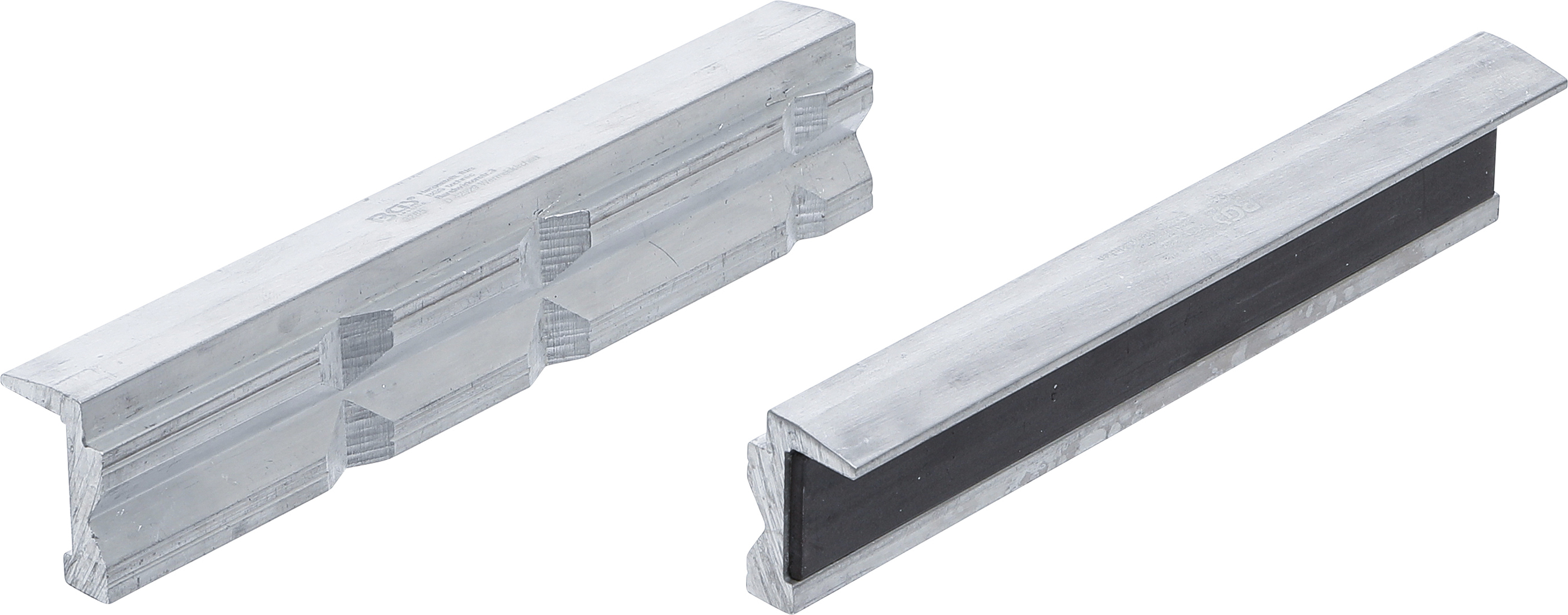 BGS Schraubstock-Schutzbacken | Aluminium | Breite 150 mm | 2-tlg.