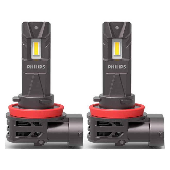 Philips LED H8 H9 H16 12V Autolampe Ultinon Access 2500 kaltweiß 6000K 2er