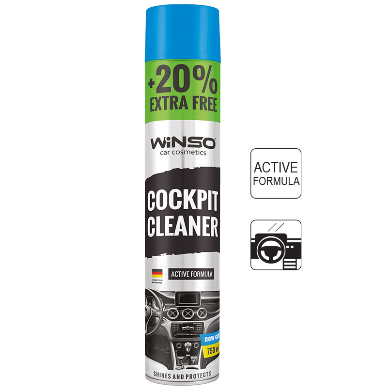 Winso Cockpit Cleaner Spray New Car Kunststoffreiniger 750 ml