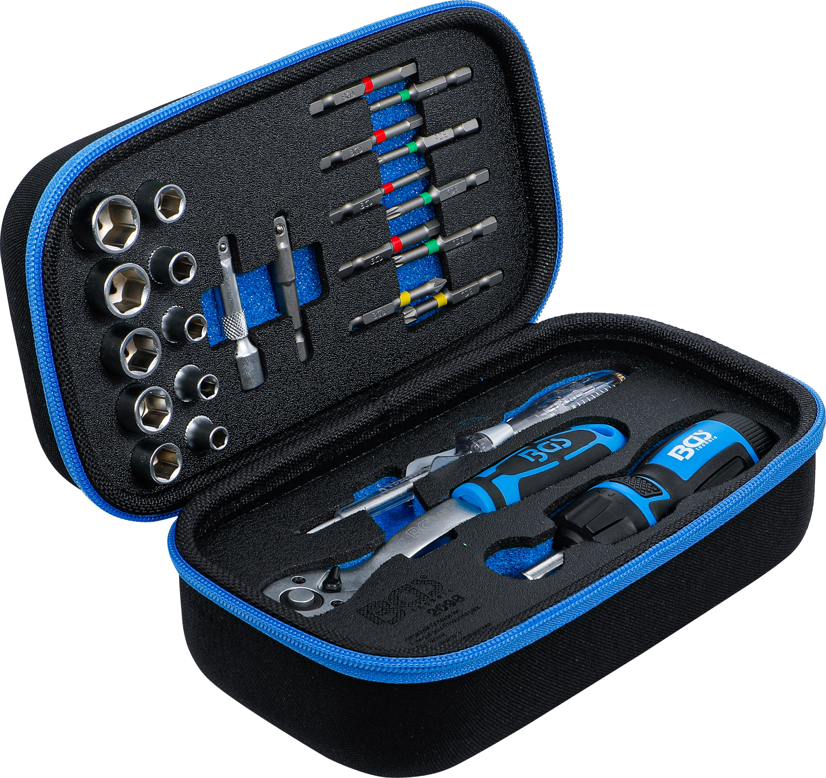 BGS Steckschlüssel-Satz | Antrieb 6,3 mm (1/4") | 26-tlg.