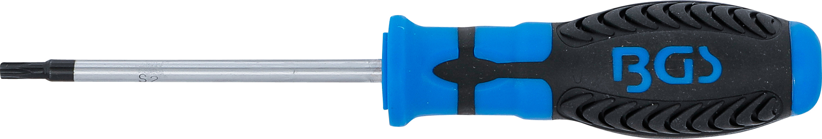 BGS Schraubendreher | T-Profil (für Torx) T20 | Klingenlänge 80 mm