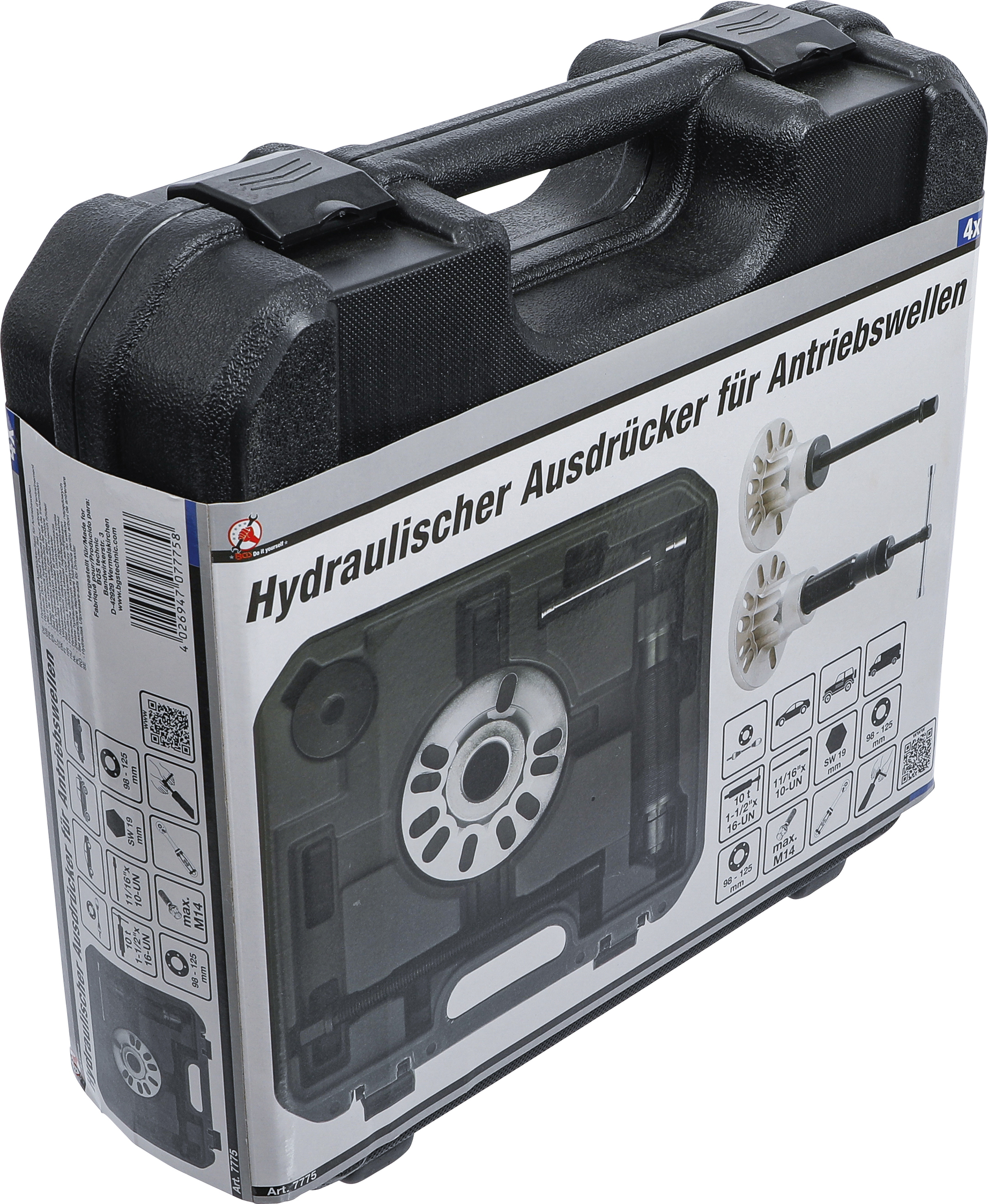 BGS Hydraulischer Ausdrücker-Satz für Antriebswellen | 98 - 125 mm