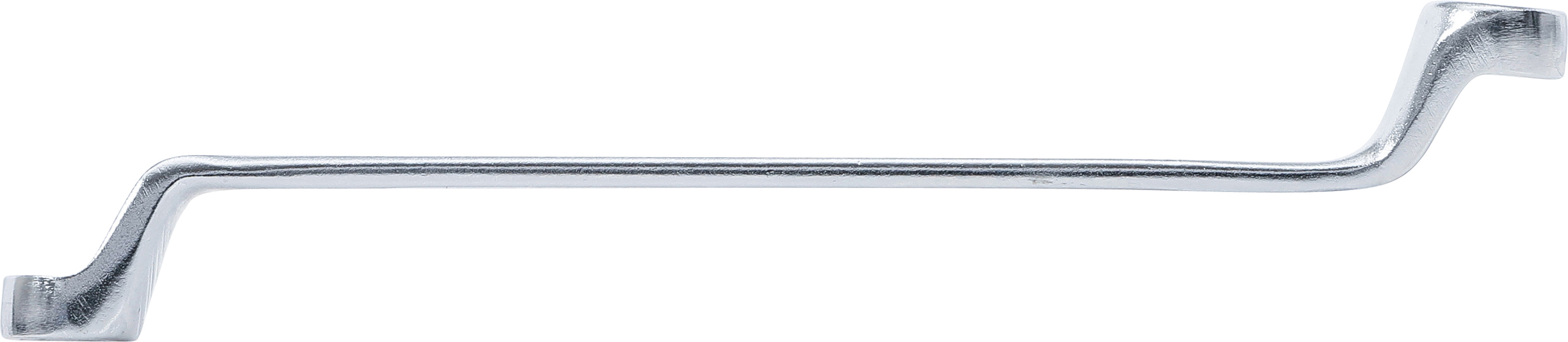 BGS Doppel-Ringschlüssel, gekröpft | SW 14 x 15 mm