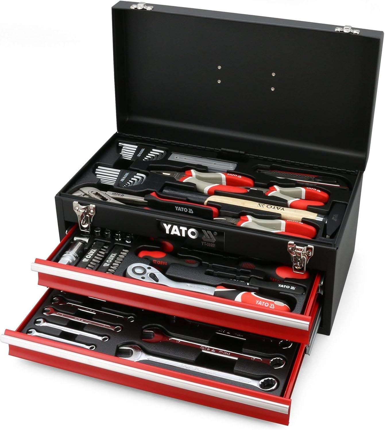 Yato Werkzeugkoffer Tool Box Werkzeugkasten Sortiment 80tlg