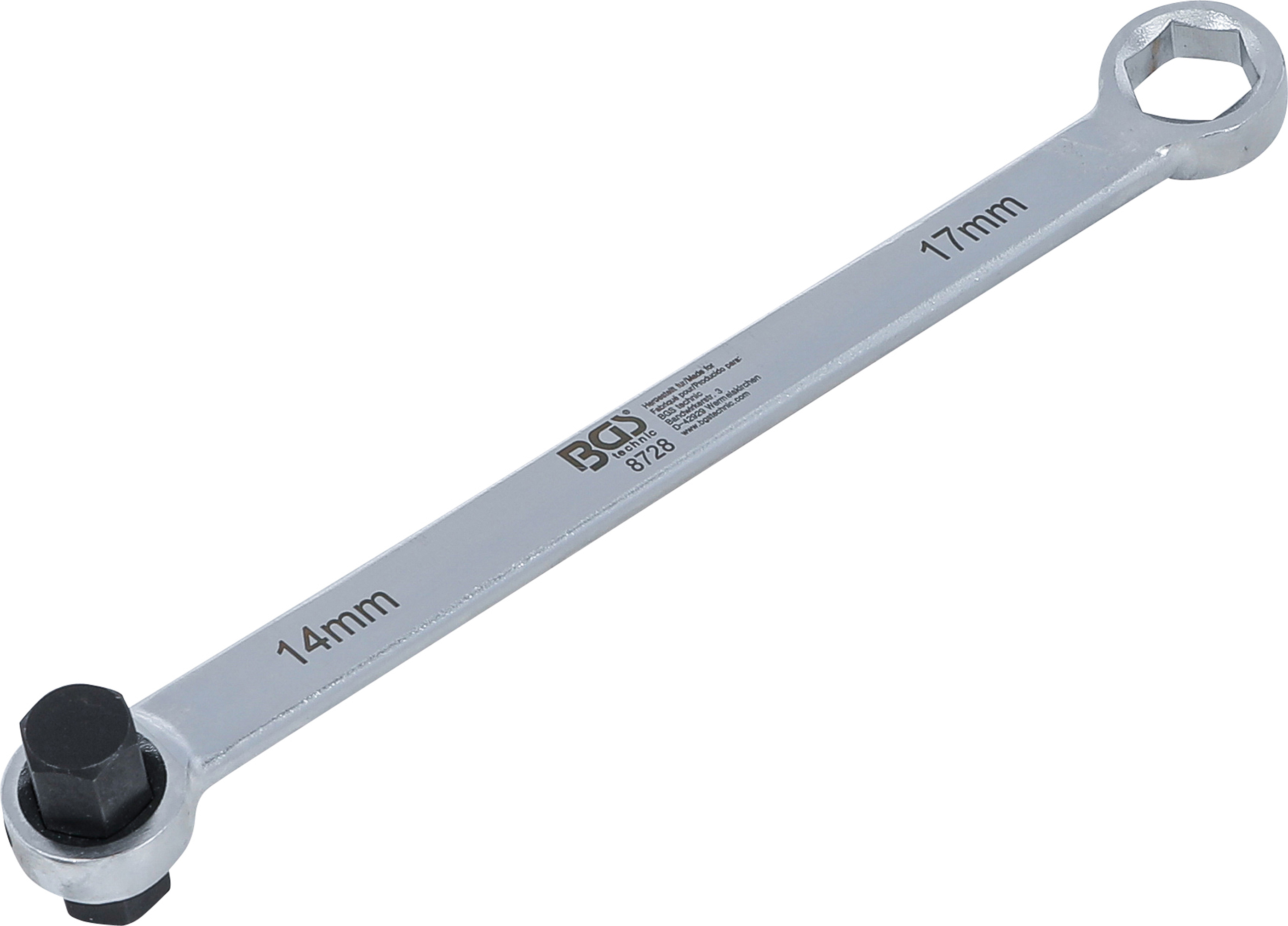 BGS Öldienstschlüssel | SW 17 mm x H14