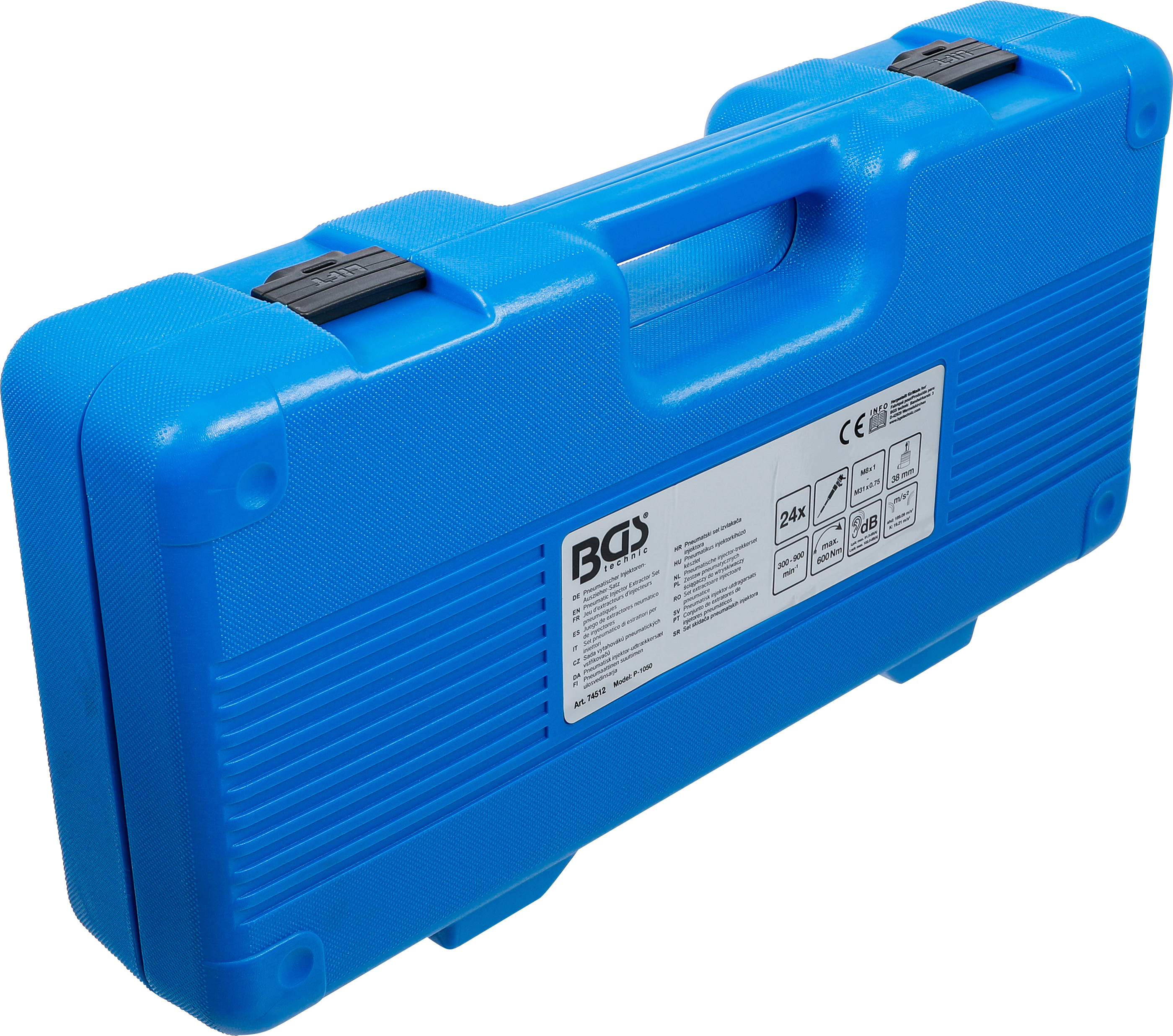 BGS Pneumatischer Injektoren-Auszieher-Satz