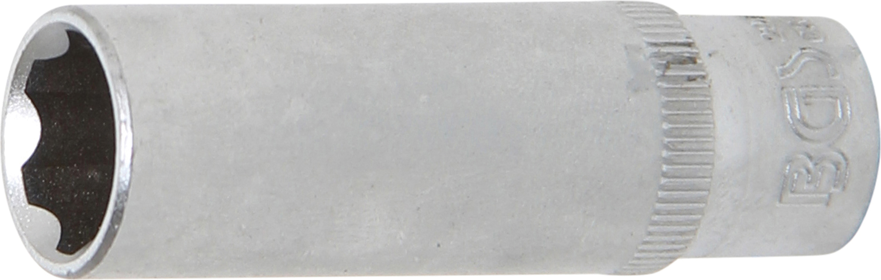 BGS Steckschlüssel-Einsatz Super Lock, tief | Antrieb Innenvierkant 6,3 mm (1/4") | SW 11 mm