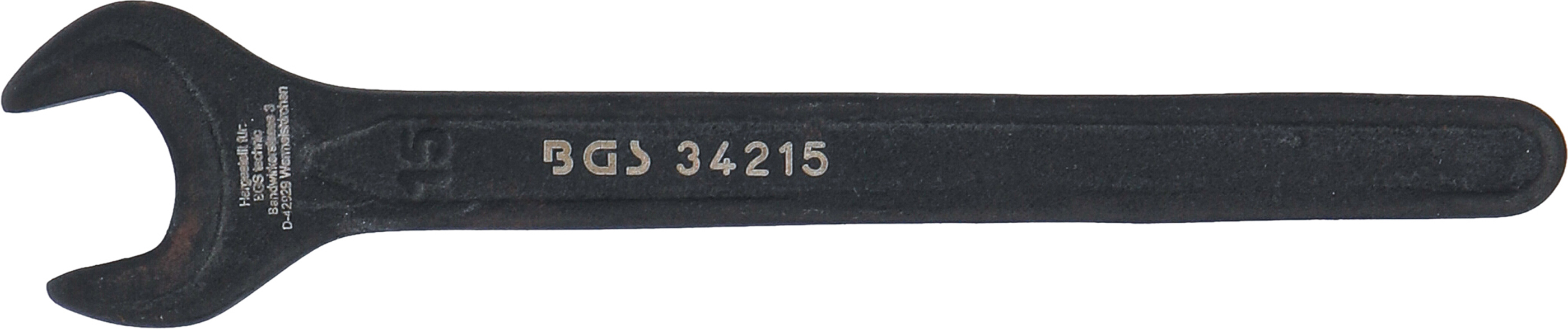 BGS Einmaulschlüssel | DIN 894 | SW 15 mm