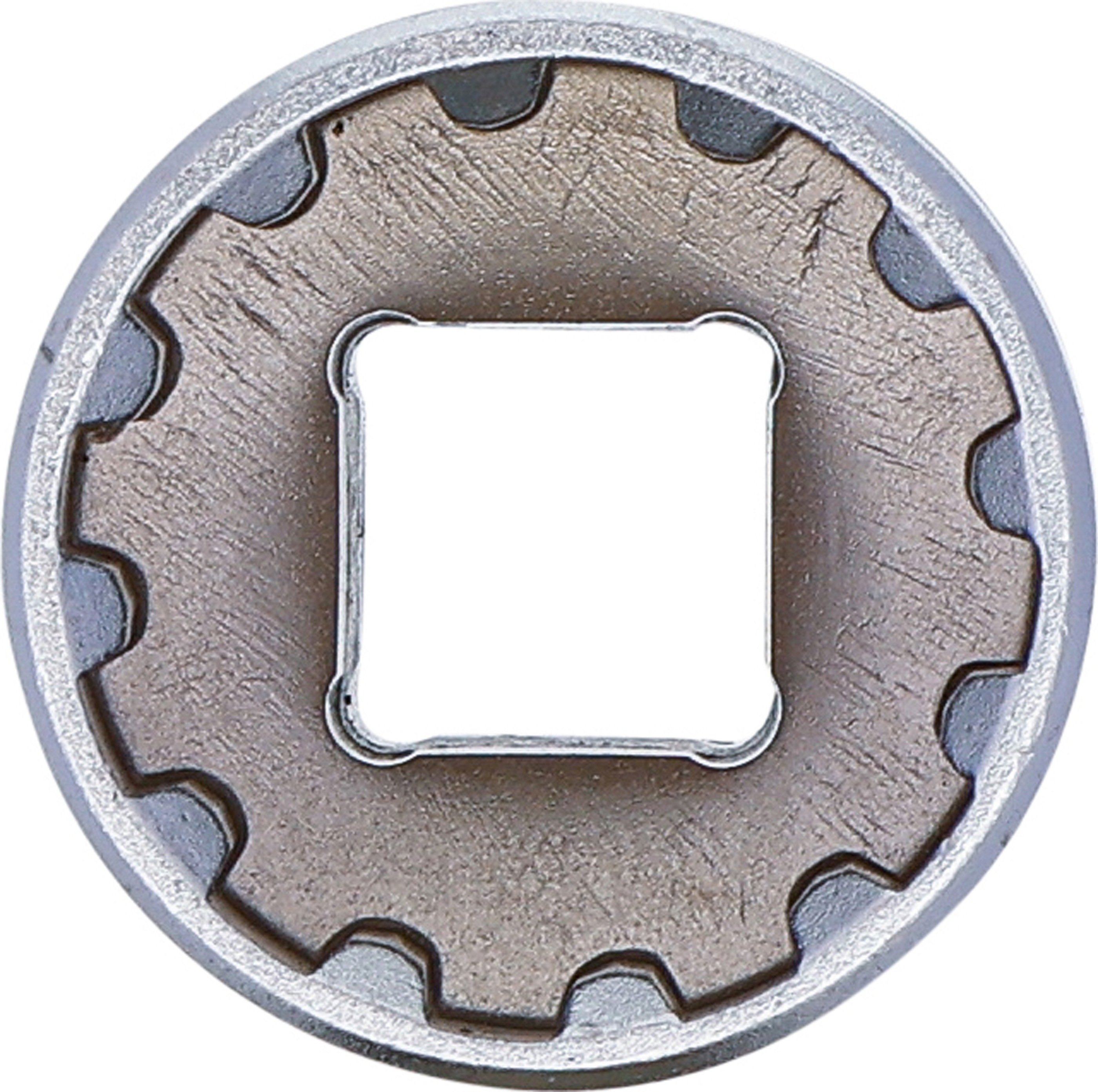 BGS Steckschlüssel-Einsatz Gear Lock | Antrieb Innenvierkant 10 mm (3/8") | SW 19 mm