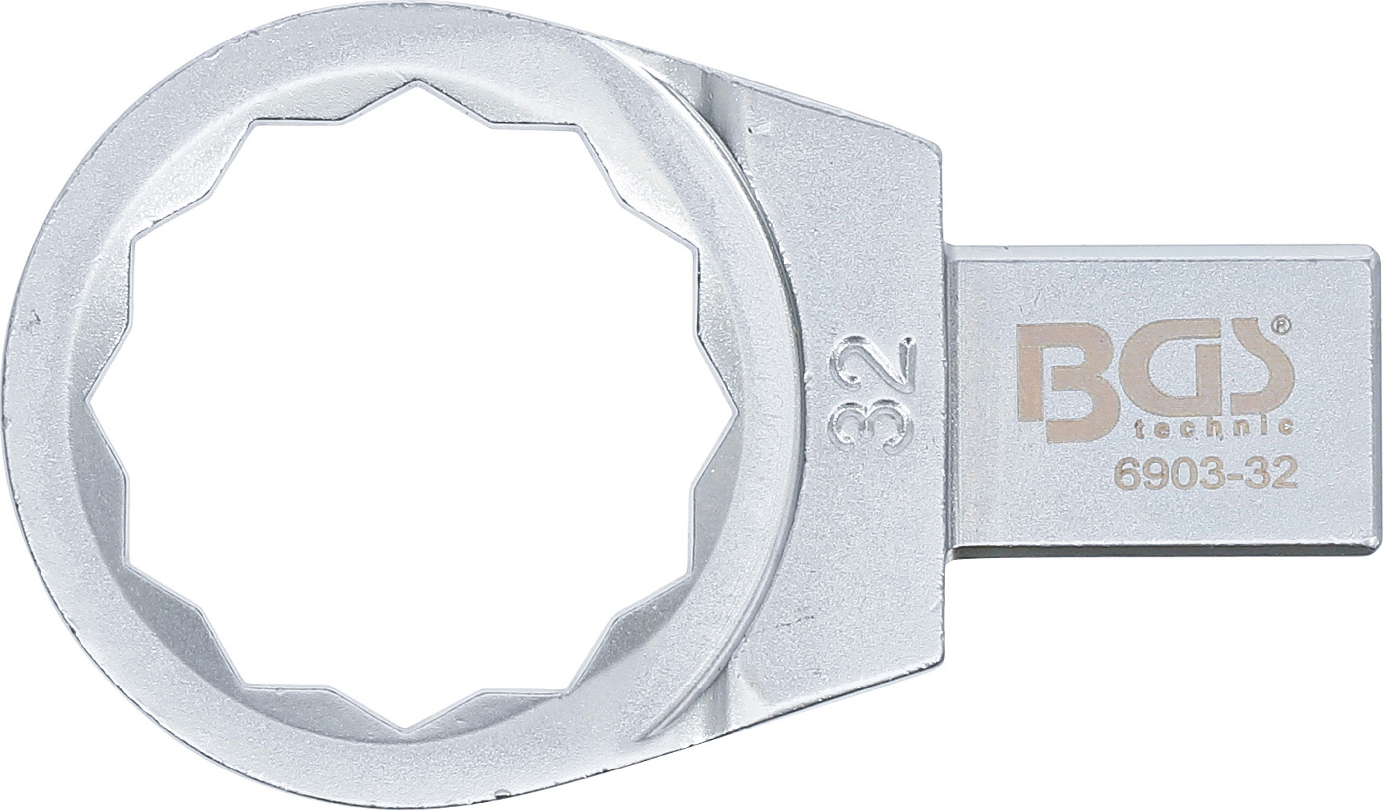 BGS Einsteck-Ringschlüssel | 32 mm | Aufnahme 14 x 18 mm