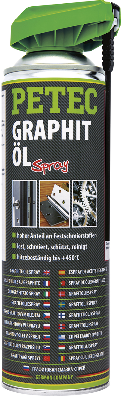 Petec Graphitöl Spray 500 ml