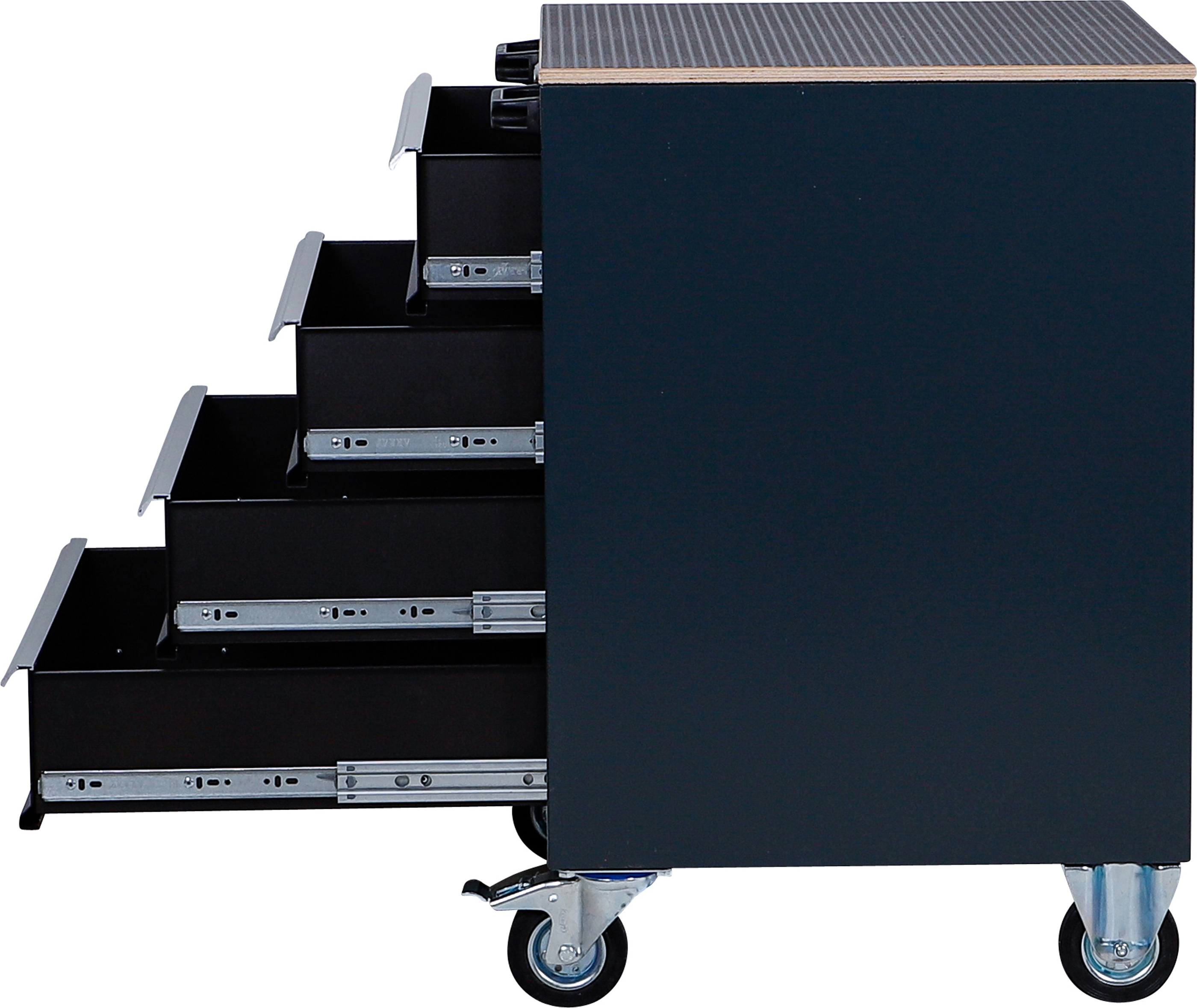 BGS Werkstattwagen | 4 Schubladen | leer | für Schrankwand-System