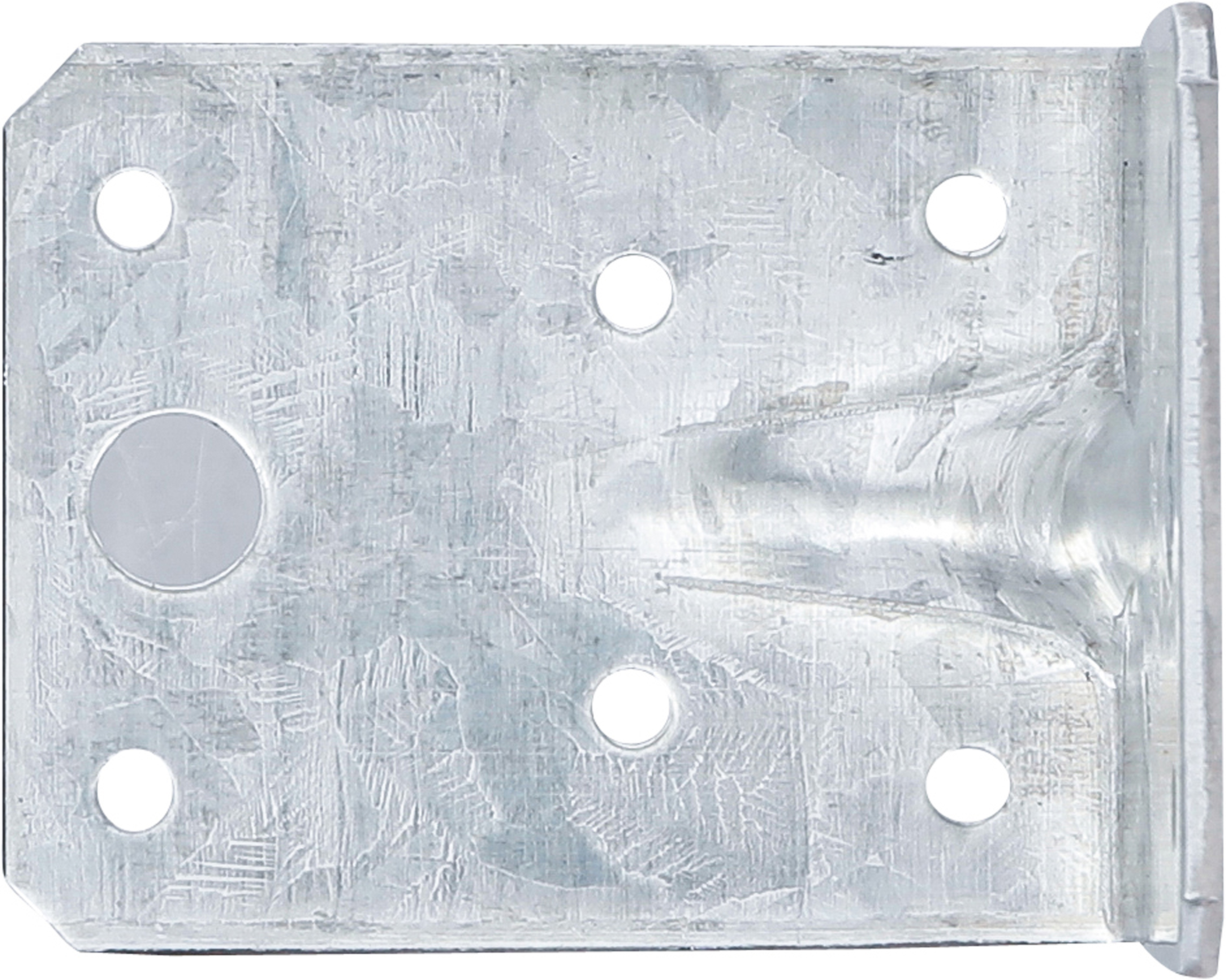 BGS Winkelverbinder | mit Sicke | 70 x 70 x 55 x 2,5 mm | Spar-Pack | 25 Stück