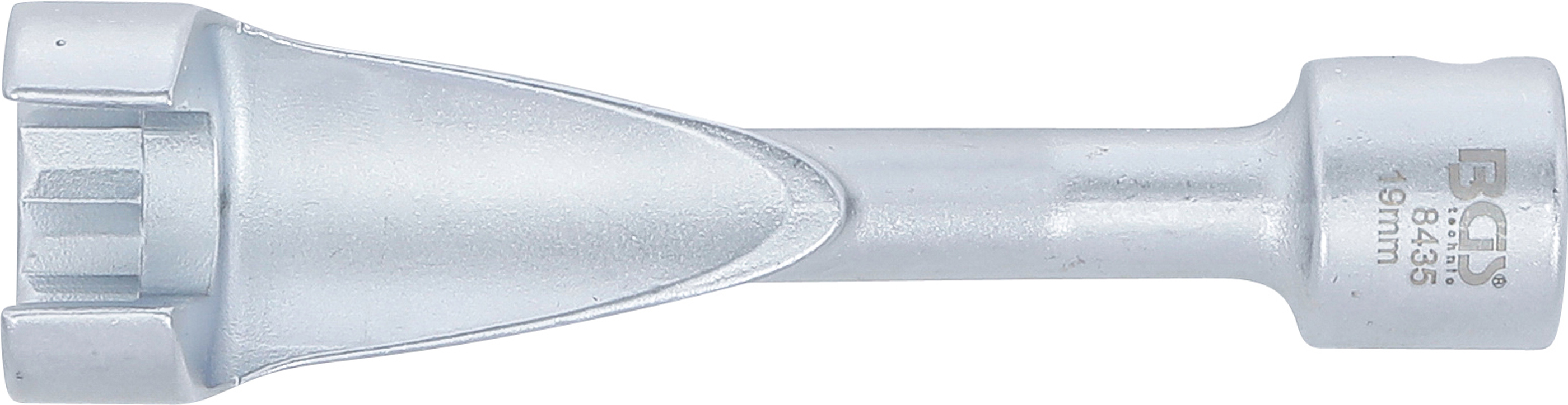 BGS Spezial-Schlüssel für Einspritzleitungen | für Mercedes-Benz | Antrieb 12,5 mm (1/2") | SW 19 mm