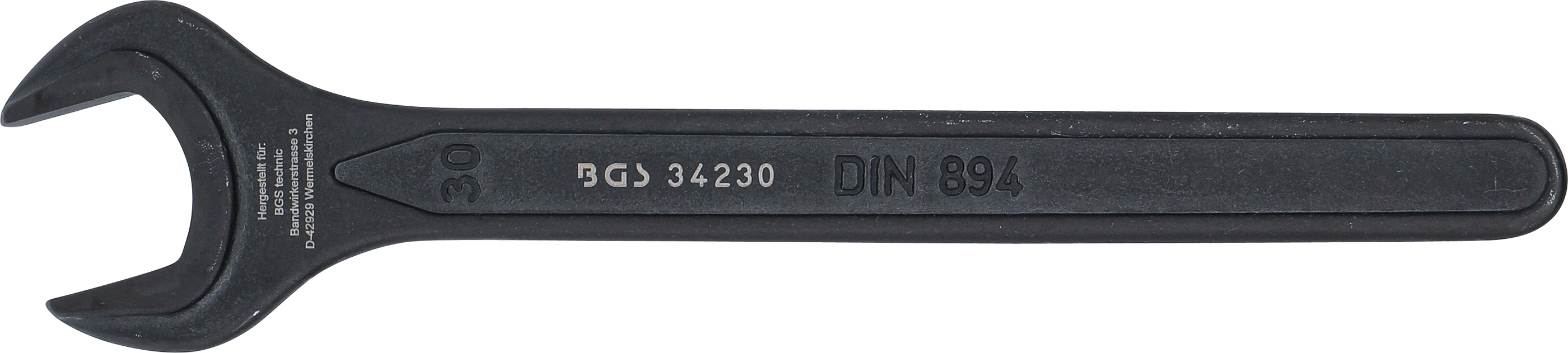 BGS Einmaulschlüssel | DIN 894 | SW 30 mm