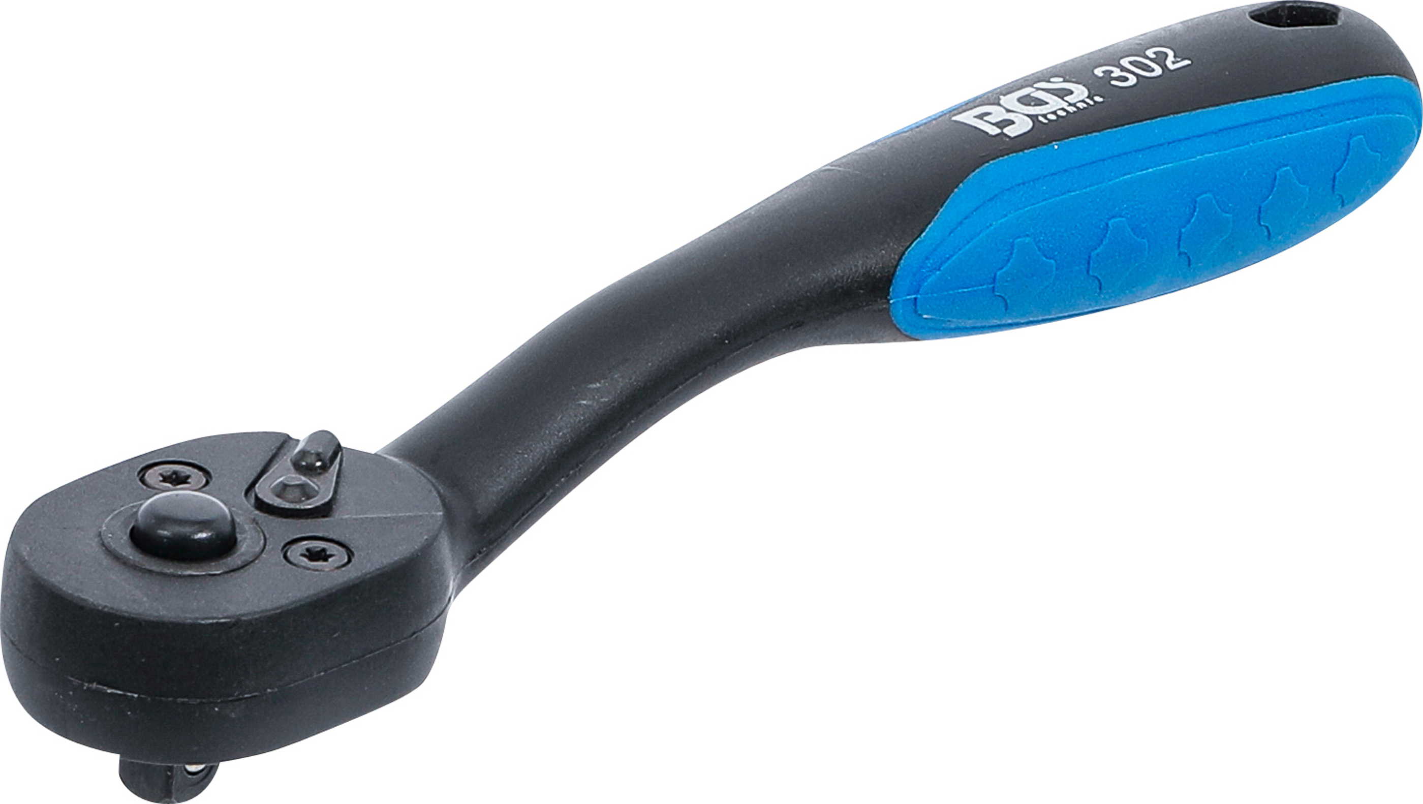 BGS Umschaltknarre, kunststoff-ummantelt | Abtrieb Außenvierkant 6,3 mm (1/4")