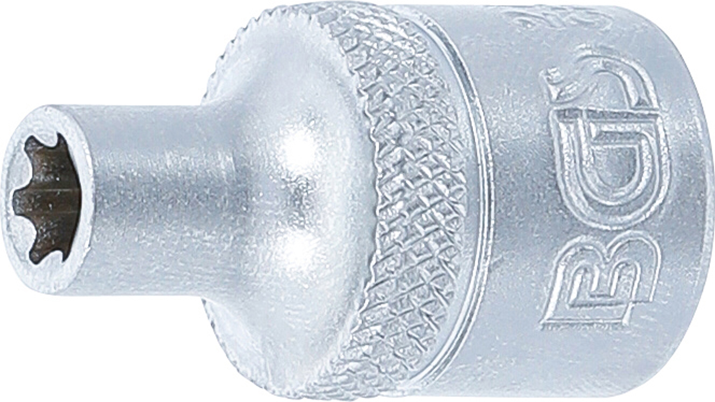 BGS Steckschlüssel-Einsatz E-Profil | Antrieb Innenvierkant 10 mm (3/8") | SW E6