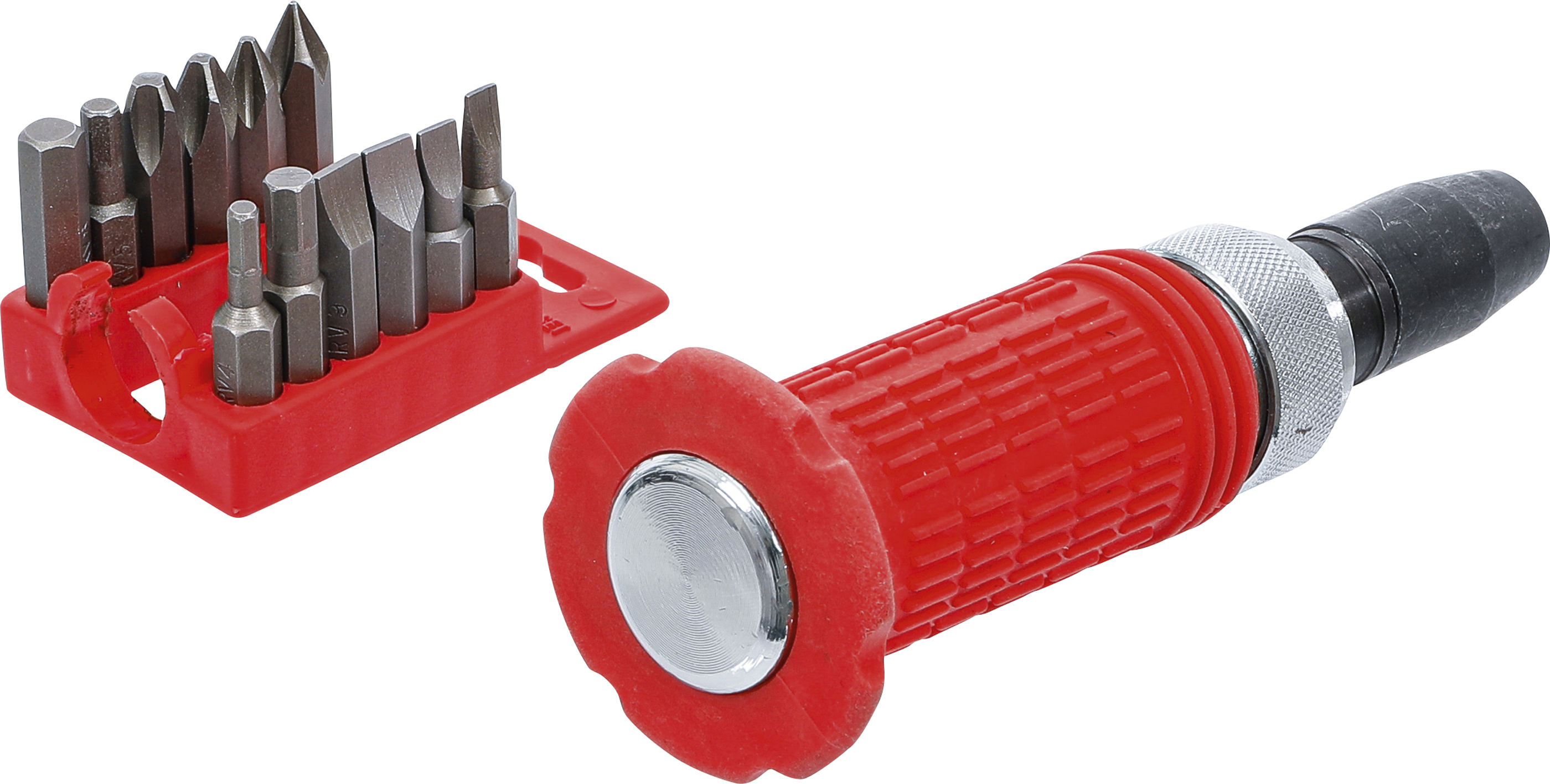 BGS Hand-Schlagschrauber-Satz inkl. Bits | Abtrieb Innensechskant 12,5 mm (1/2")