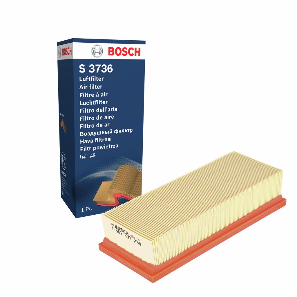 Luftfilter “BOSCH Filtereinsatz , 268 mm, 108 mm”