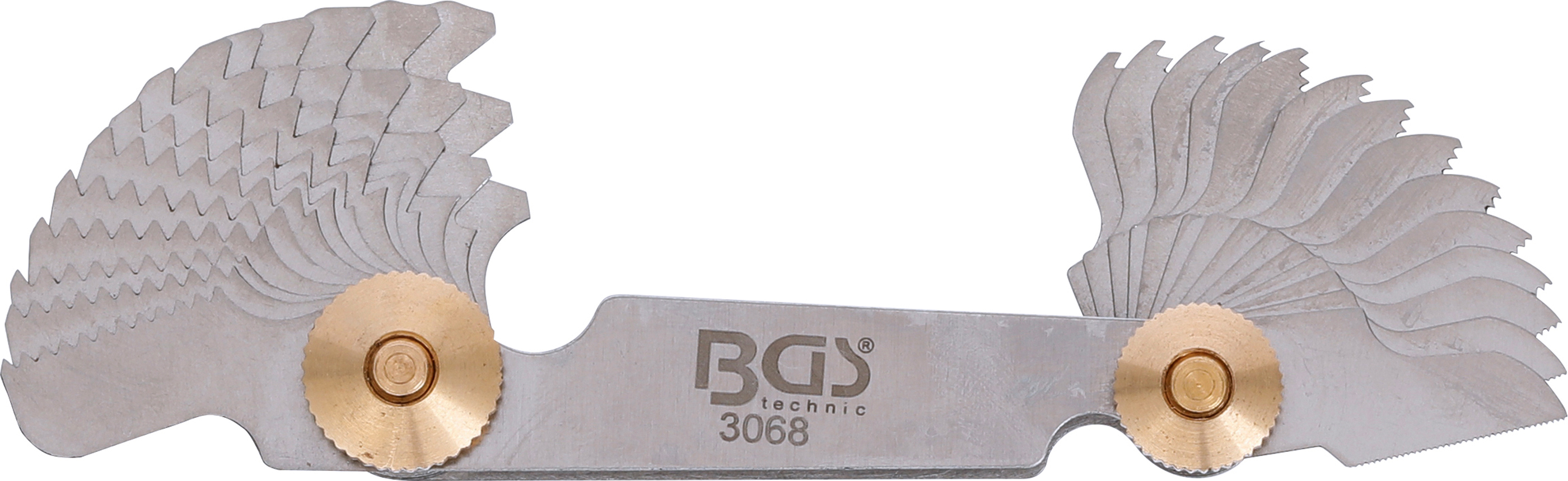 BGS Gewindeschablone | 28 Blatt | Whitworth 4G - 62G