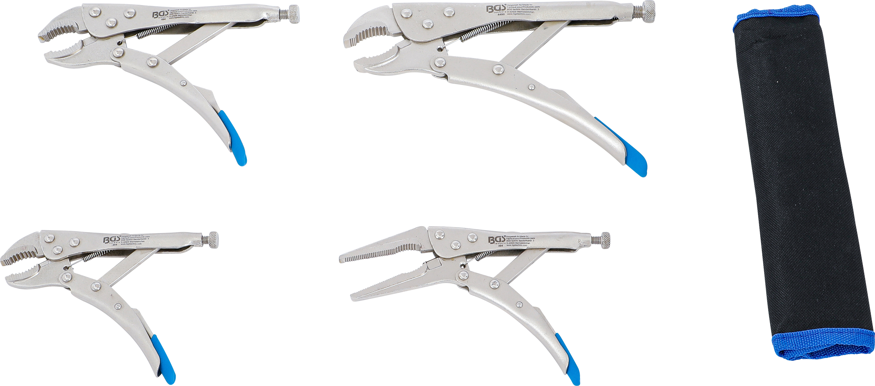 BGS Gripzangen-Satz | 4-tlg.