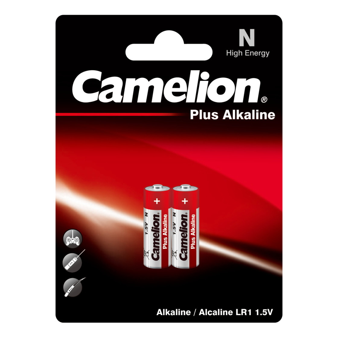 Camelion Plus Alkaline Batterien LR1 Lady 2er Pack