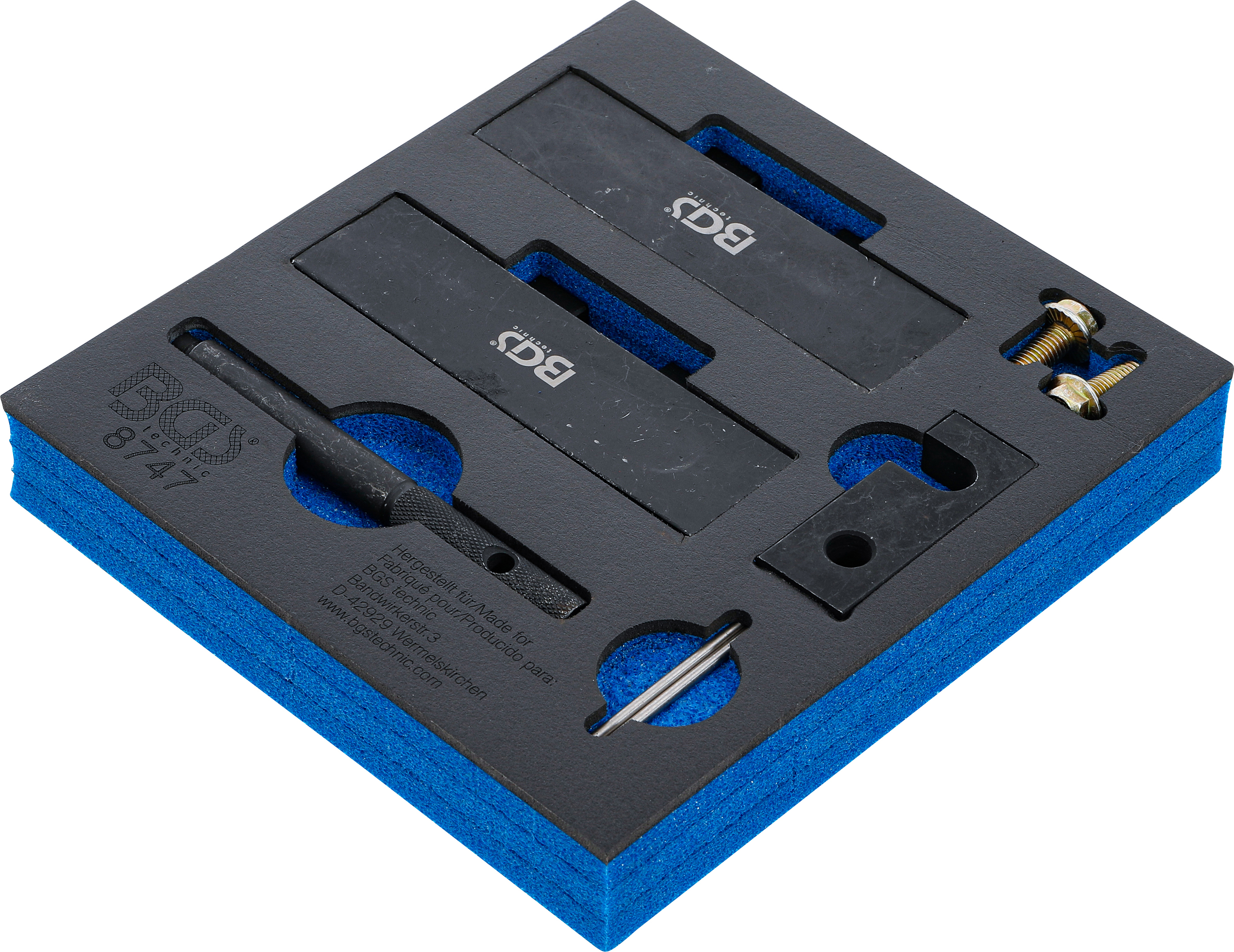 BGS Werkstattwageneinlage 1/6: Motor-Einstellwerkzeug-Satz | für BMW M42, M50