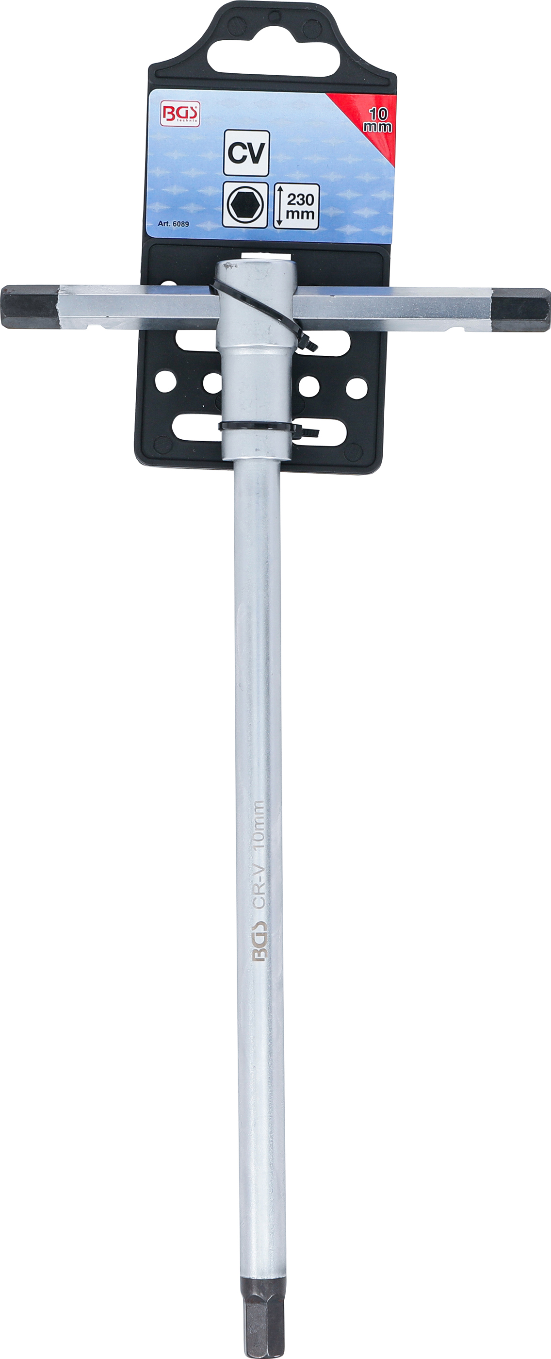 BGS Schraubendreher mit T-Gleitgriff | Innensechskant | 10 mm