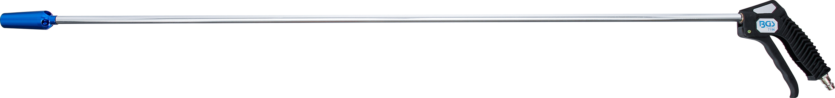 BGS Druckluft-Ausblaspistole | extra lang | mit Venturidüse