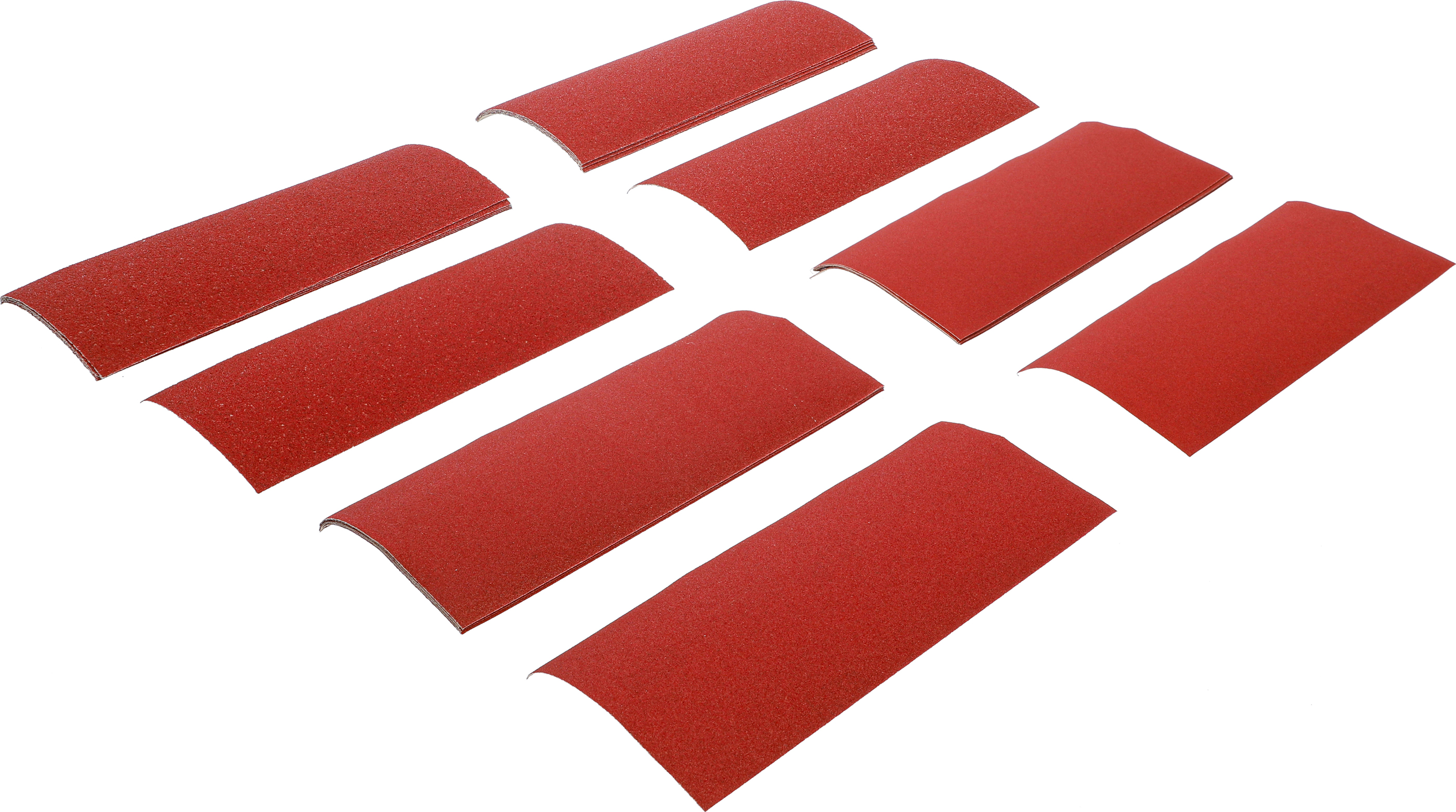 BGS Schleifblatt-Satz für Schwingschleifer / Handschleifer | 93 x 230 mm | K 60 - 180 | 25-tlg.