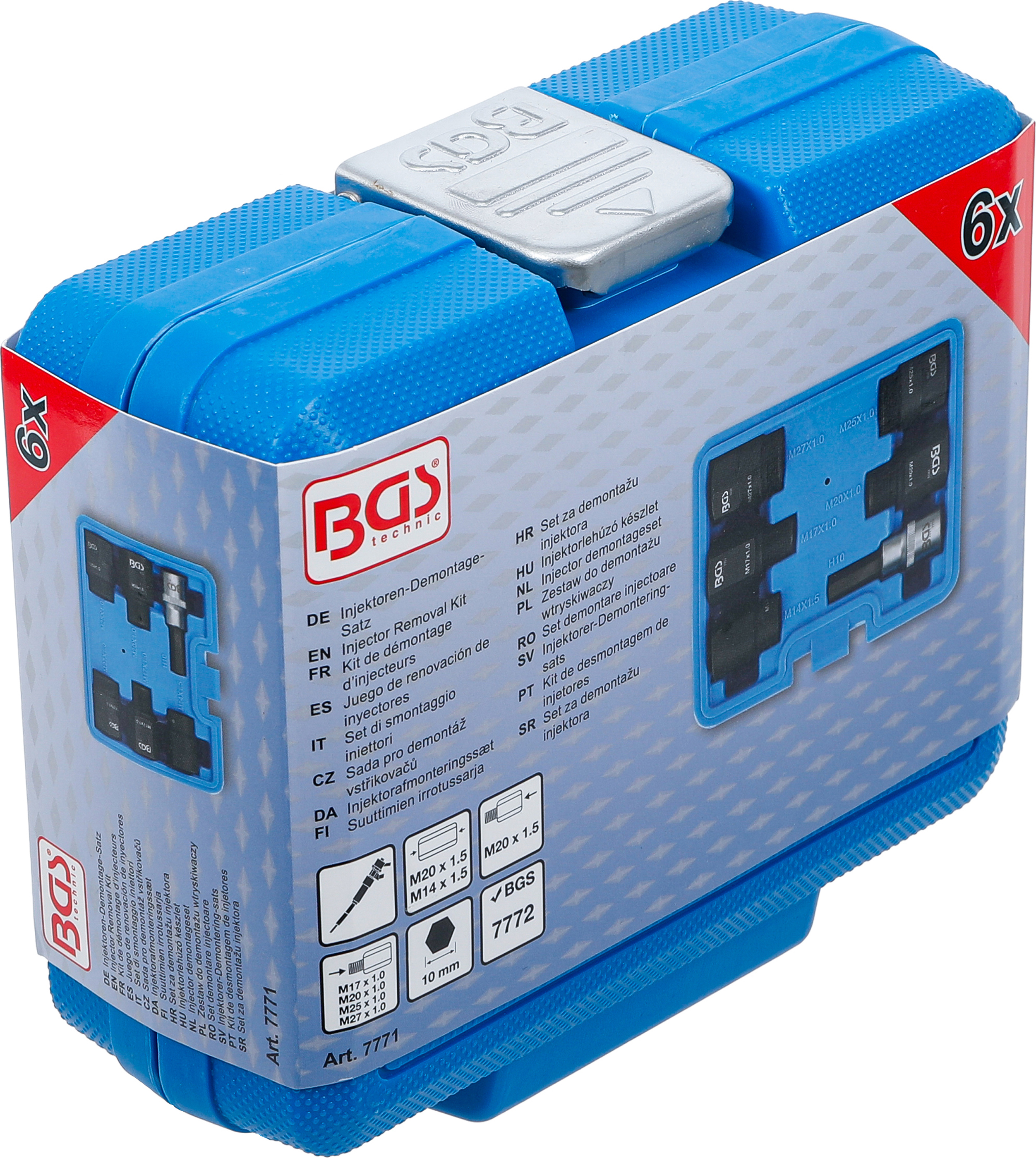 BGS Injektoren-Demontage-Satz | 6-tlg.