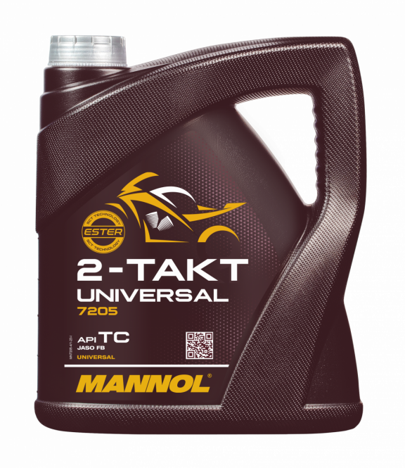 Mannol 7205 2-Takt Universal Motoröl mineralisch 4 Liter