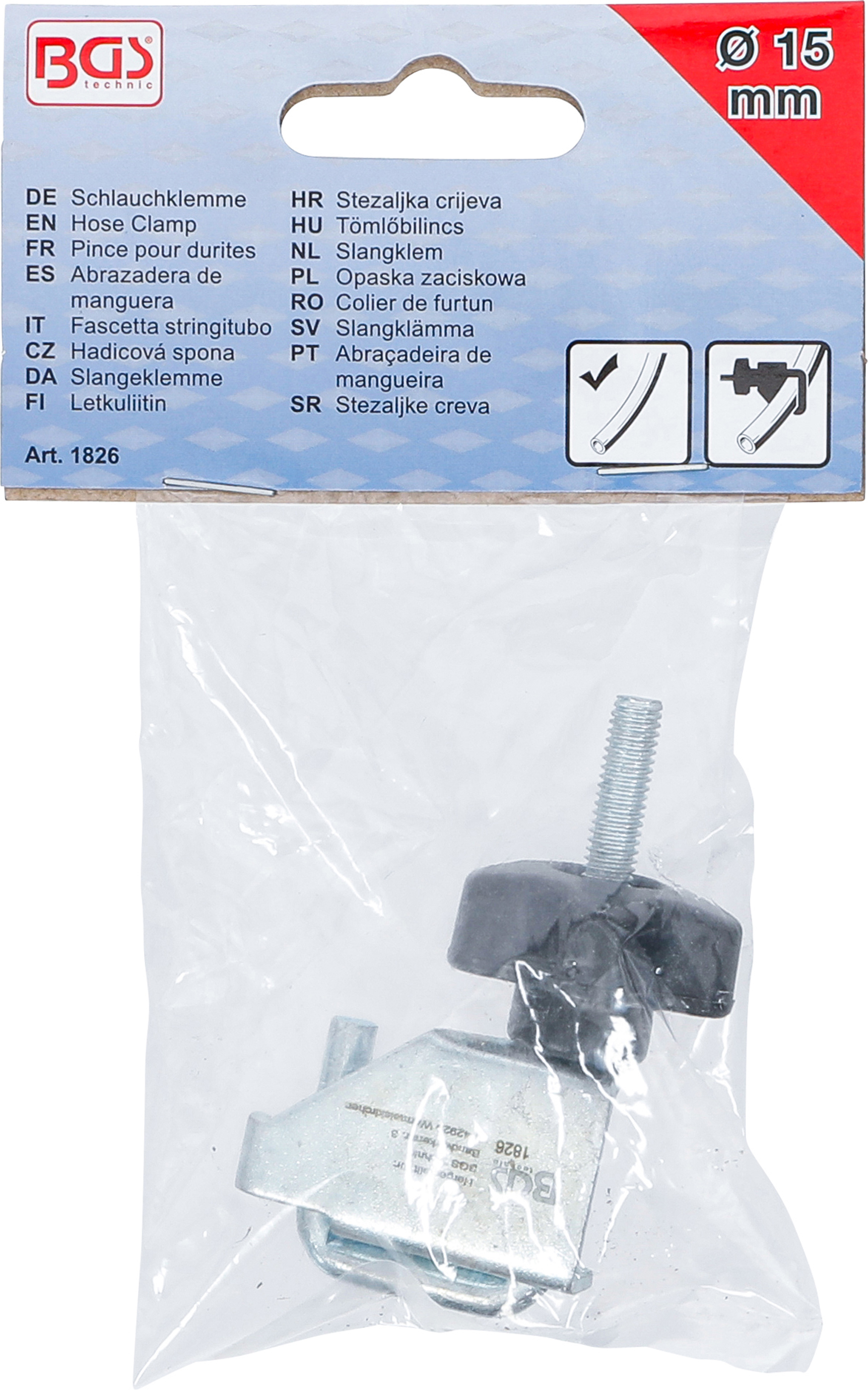 BGS Schlauchklemme | Ø 15 mm