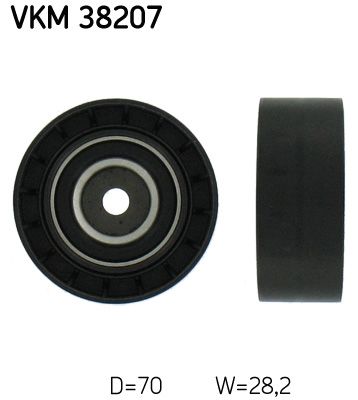 Umlenk-/Führungsrolle, Keilrippenriemen