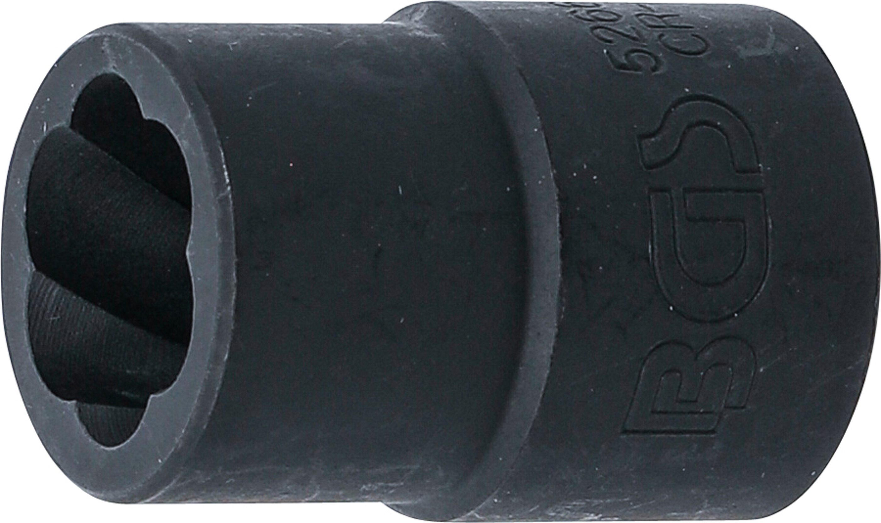 BGS Spiral-Profil-Steckschlüssel-Einsatz / Schraubenausdreher | Antrieb Innenvierkant 12,5 mm (1/2") | SW 14 mm